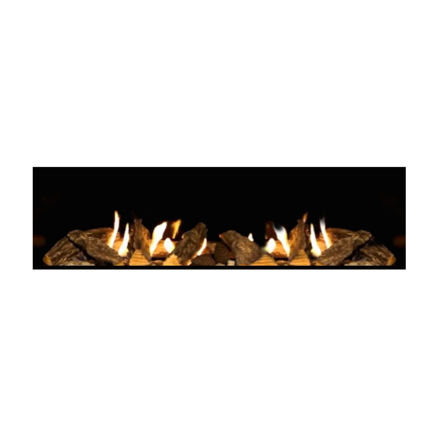 Read more about Black inset gas fire with logs liberty 1000
